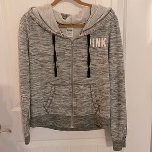 VS Pink - Sweatshirt Hoodie - Grey